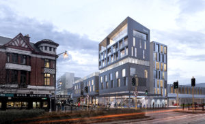 An artist's impression of the proposed ILT Hotel development.